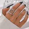 LuxeKnot Oval Ring